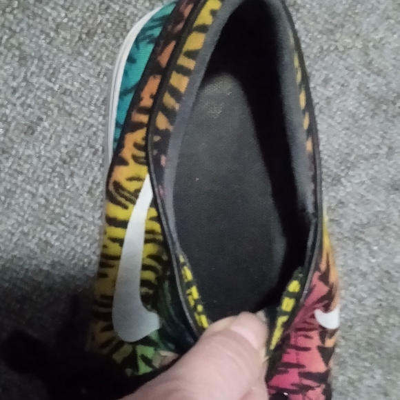 Nike Stefan Janoski leopard print skateboarding shoes. Size 6.5. Used condition - Picture 6 of 6